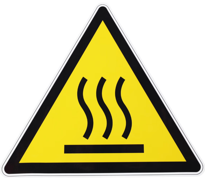 Avertissement danger feu