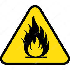 Avertissement danger feu